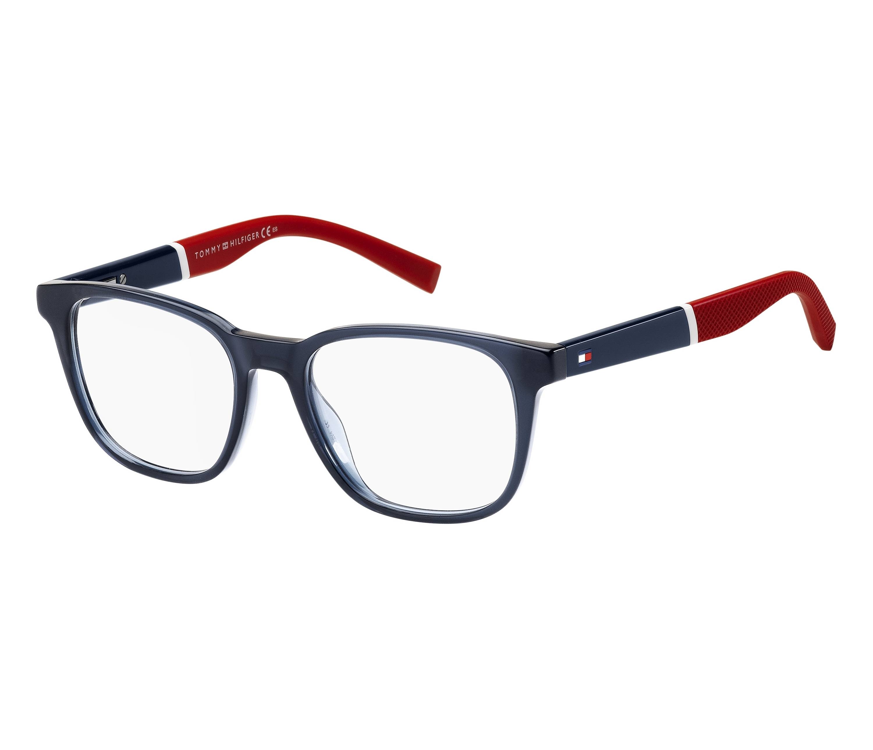 Tommy Hilfiger Brille TH-1907 8RU 51 18 blaurot - 