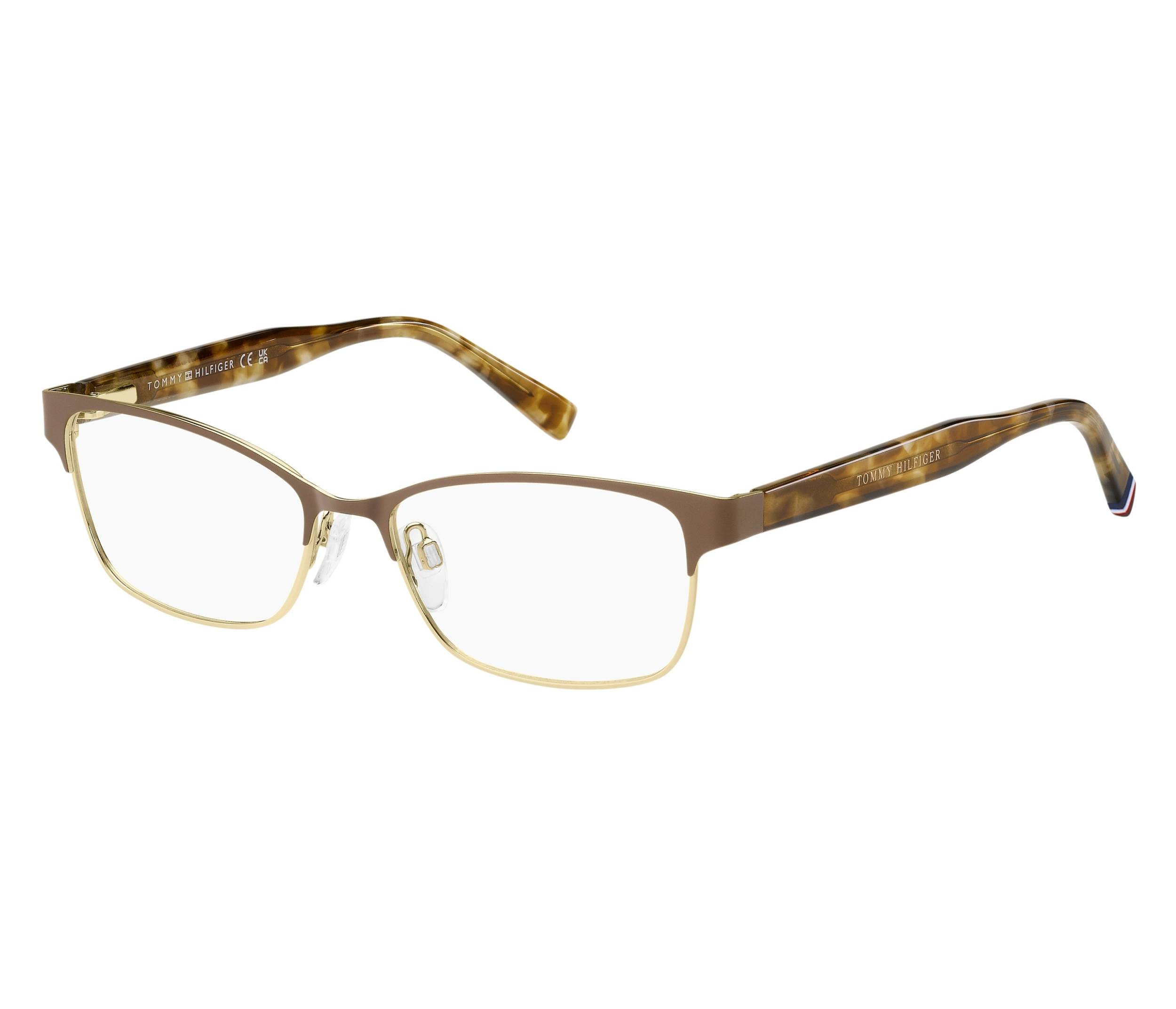 Tommy Hilfiger Brille TH-2107 BKU 53 16 goldhautfarben