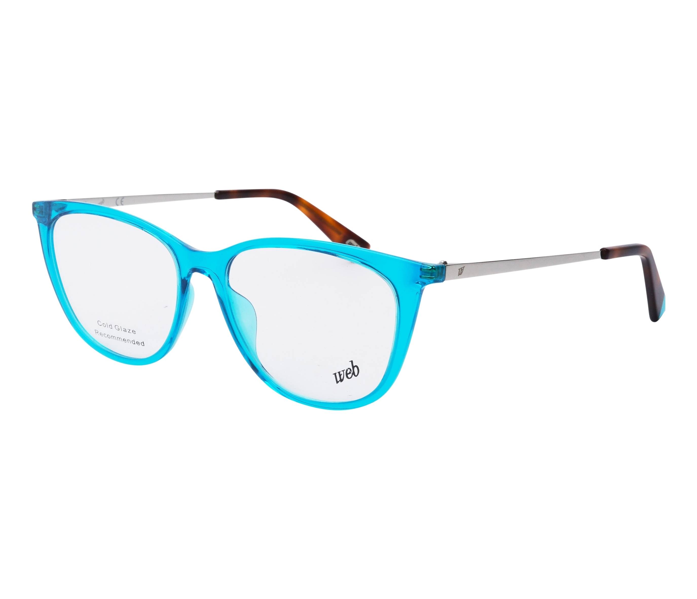 Web Brille WE-5254 087 52 15 korallenblausilber - 
