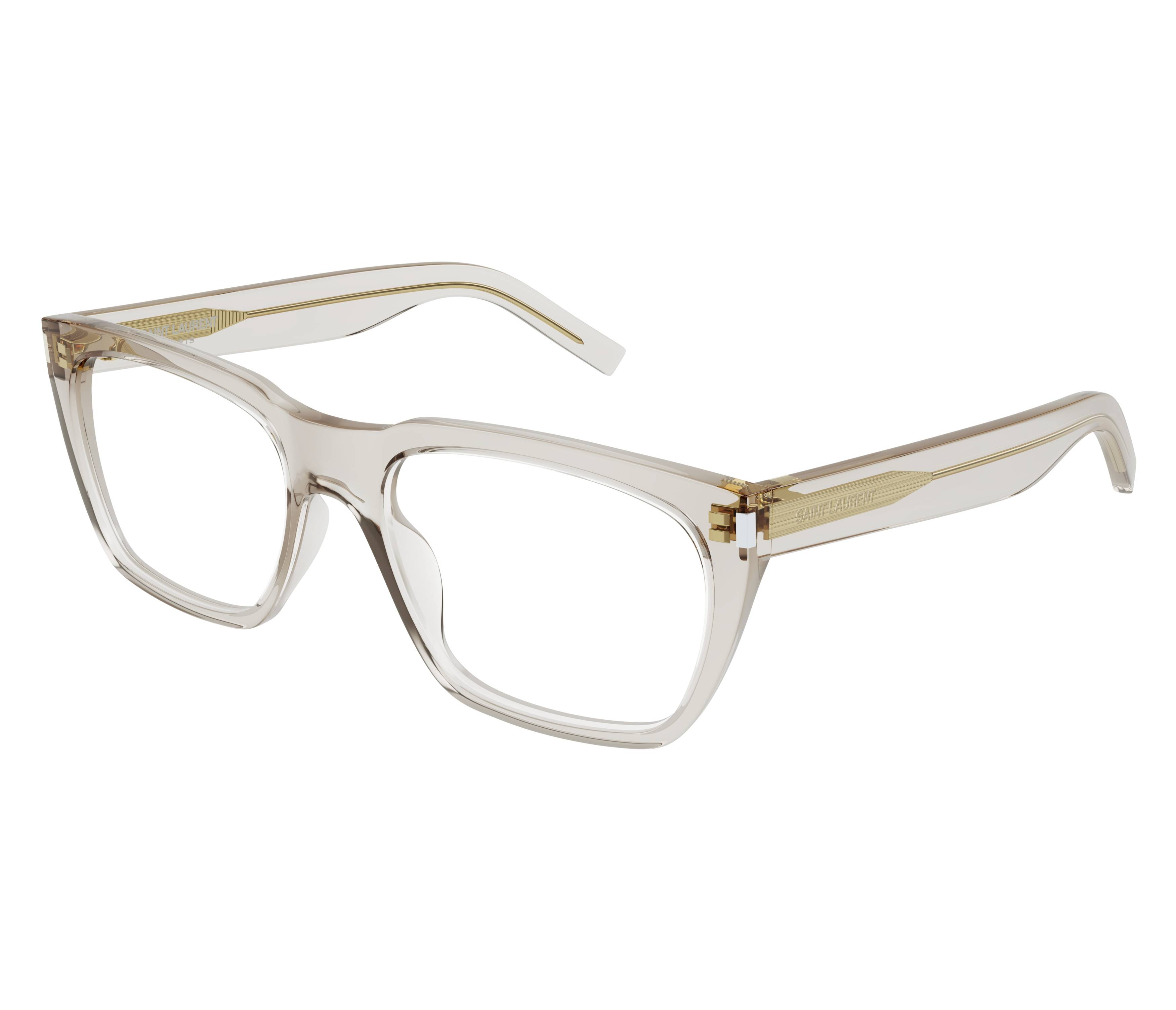 Yves Saint Laurent Brille SL-598-OPT 004 56 18 beige - 