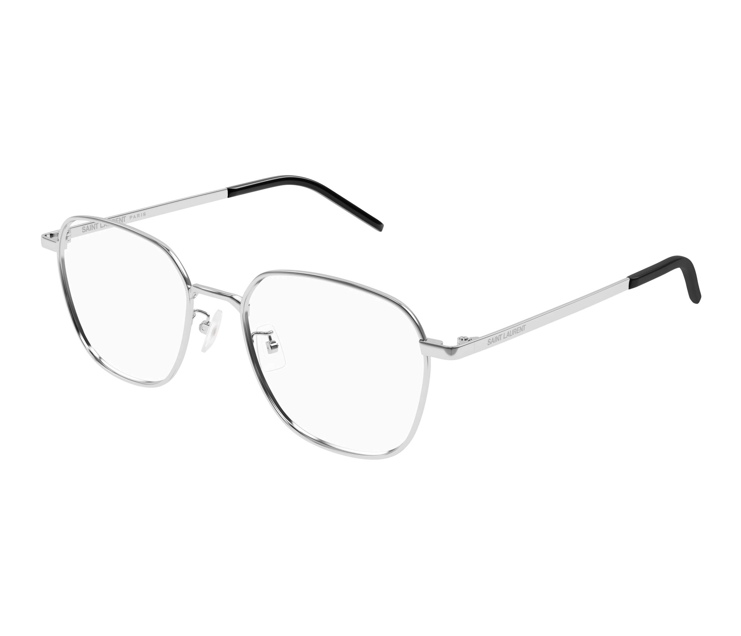 Yves Saint Laurent Brille SL-646-F 002 53 18 silber - 