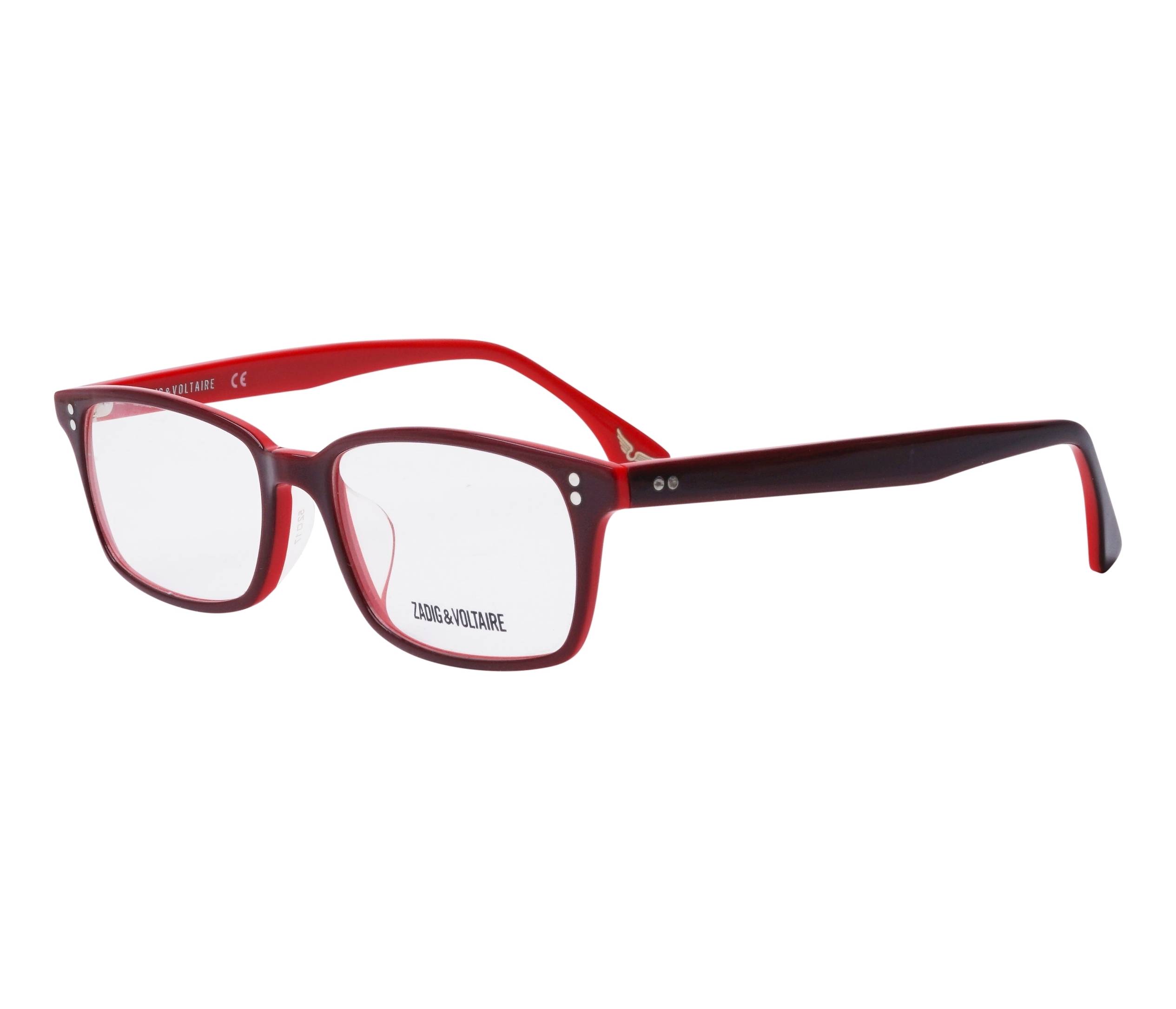 Zadig et Voltaire Brille VZV031 0J61 52 17 bordeauxrot - 