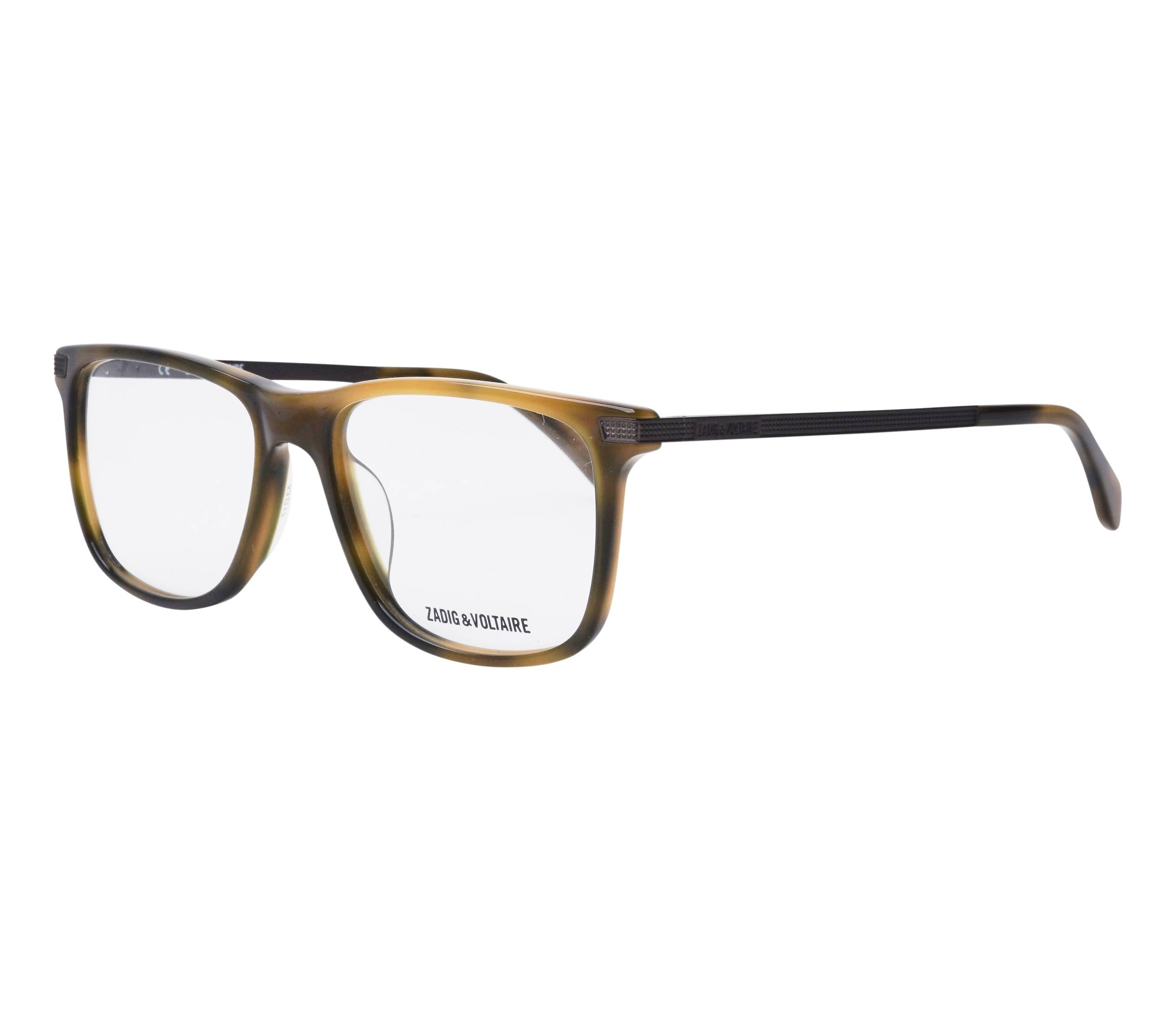 Zadig et Voltaire Brille VZV134 092I 53 17 khakigun metall - 