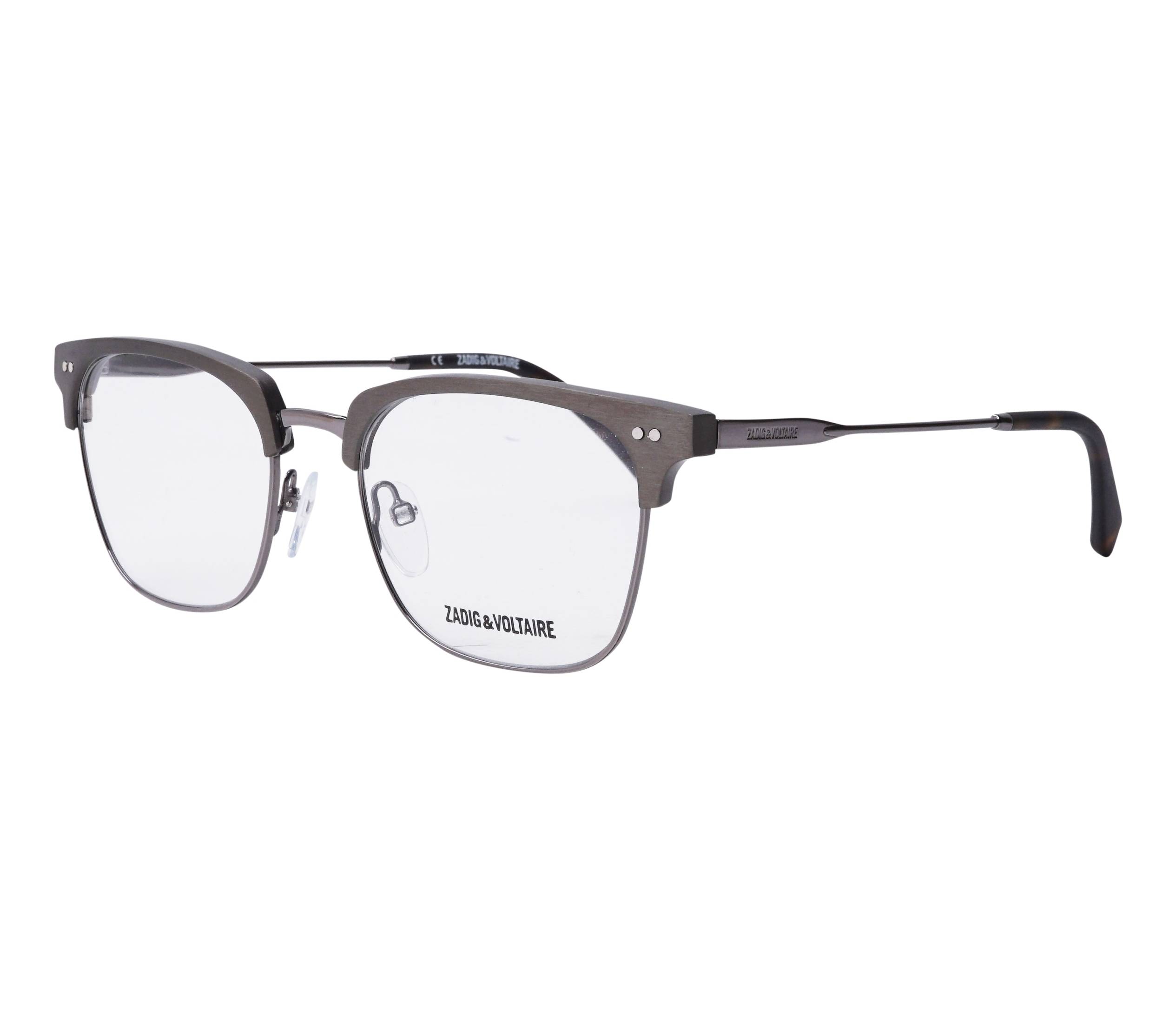 Zadig et Voltaire Brille VZV185 568K 52 19 gun metall - 