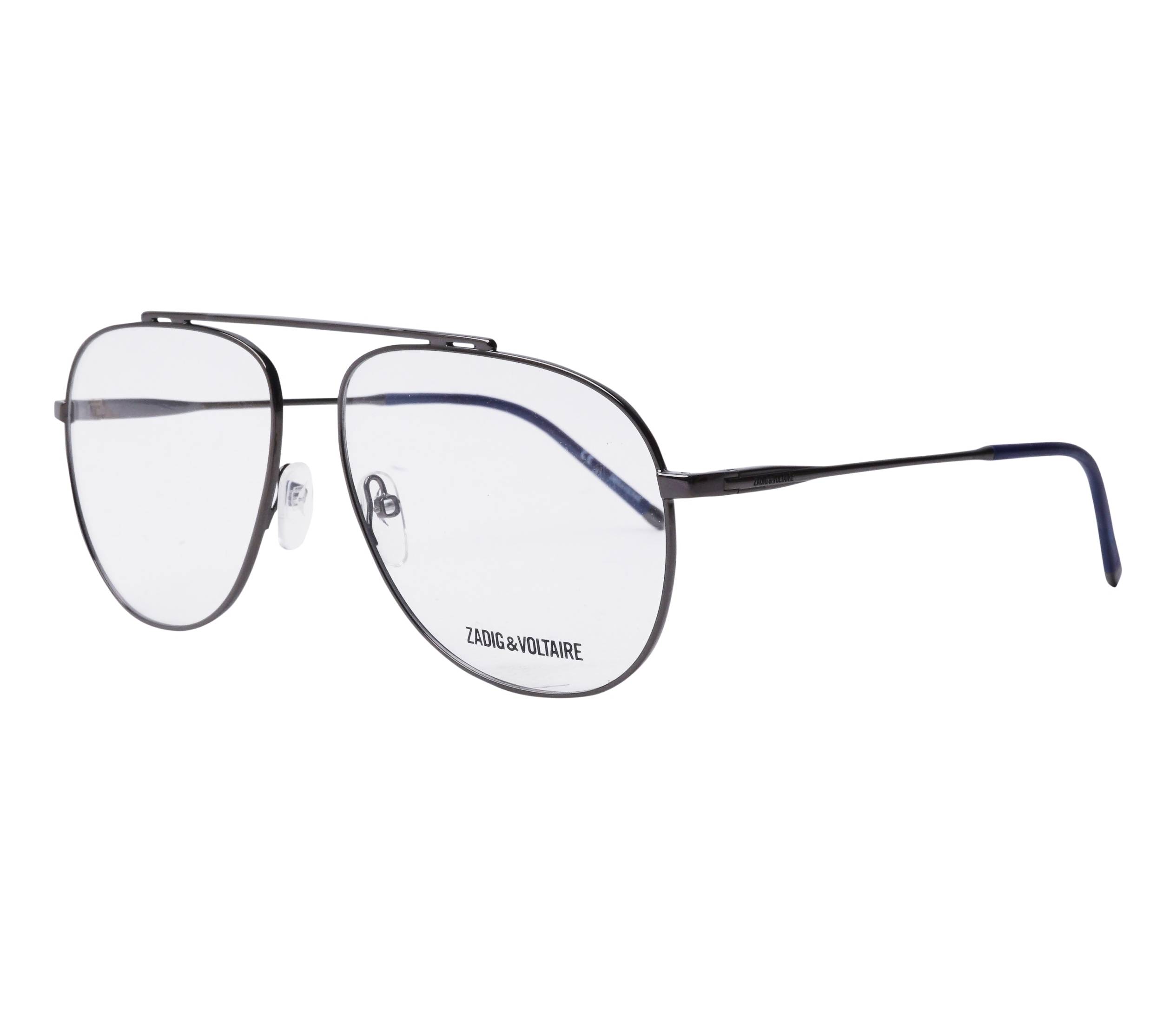 Zadig et Voltaire Brille VZV247 0568 58 14 gun metall - 