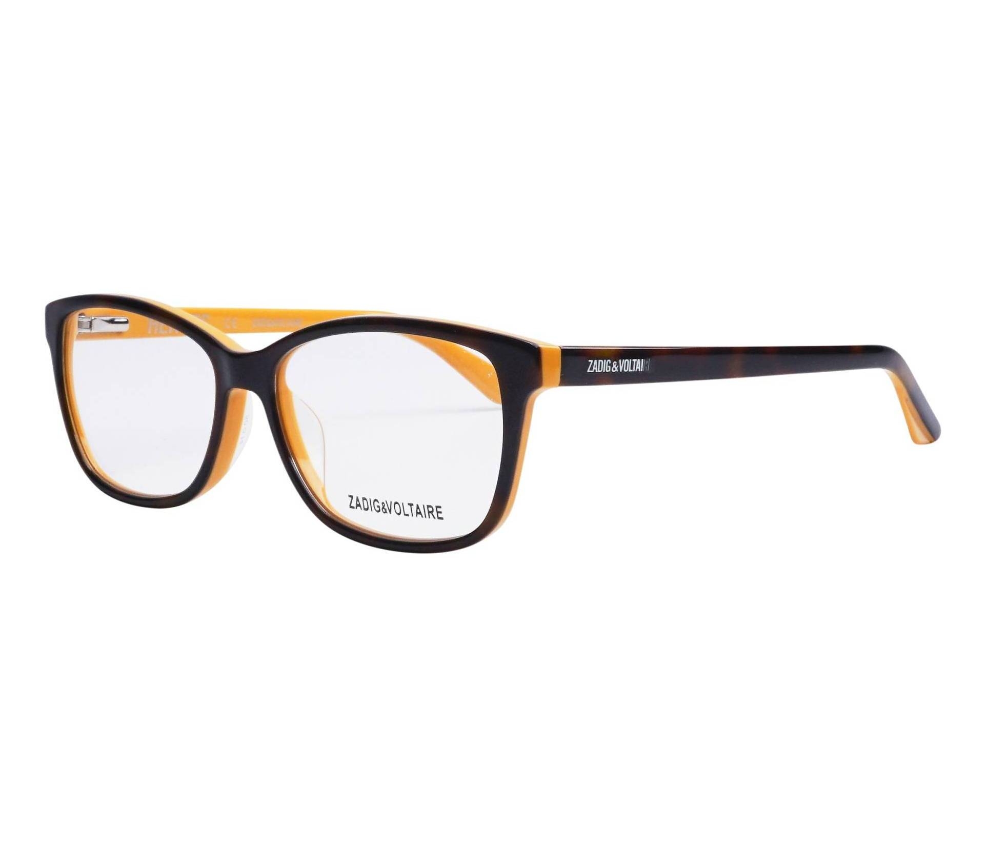 Zadig et Voltaire Brille VZJ-006 0AHW 50 14 havanagelbfarben - 