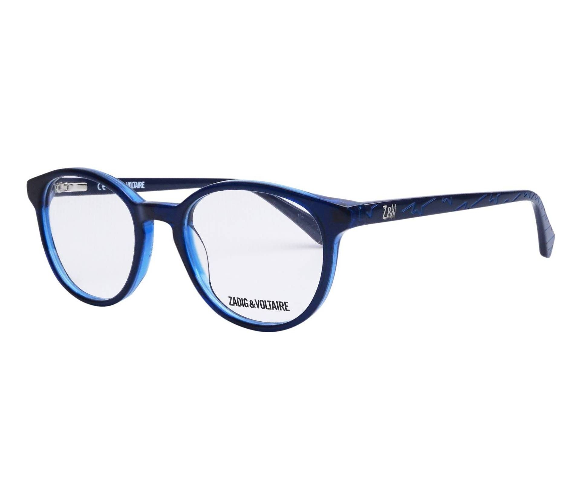 Zadig et Voltaire Brille VZJ-027 06N4 47 18 blau - 