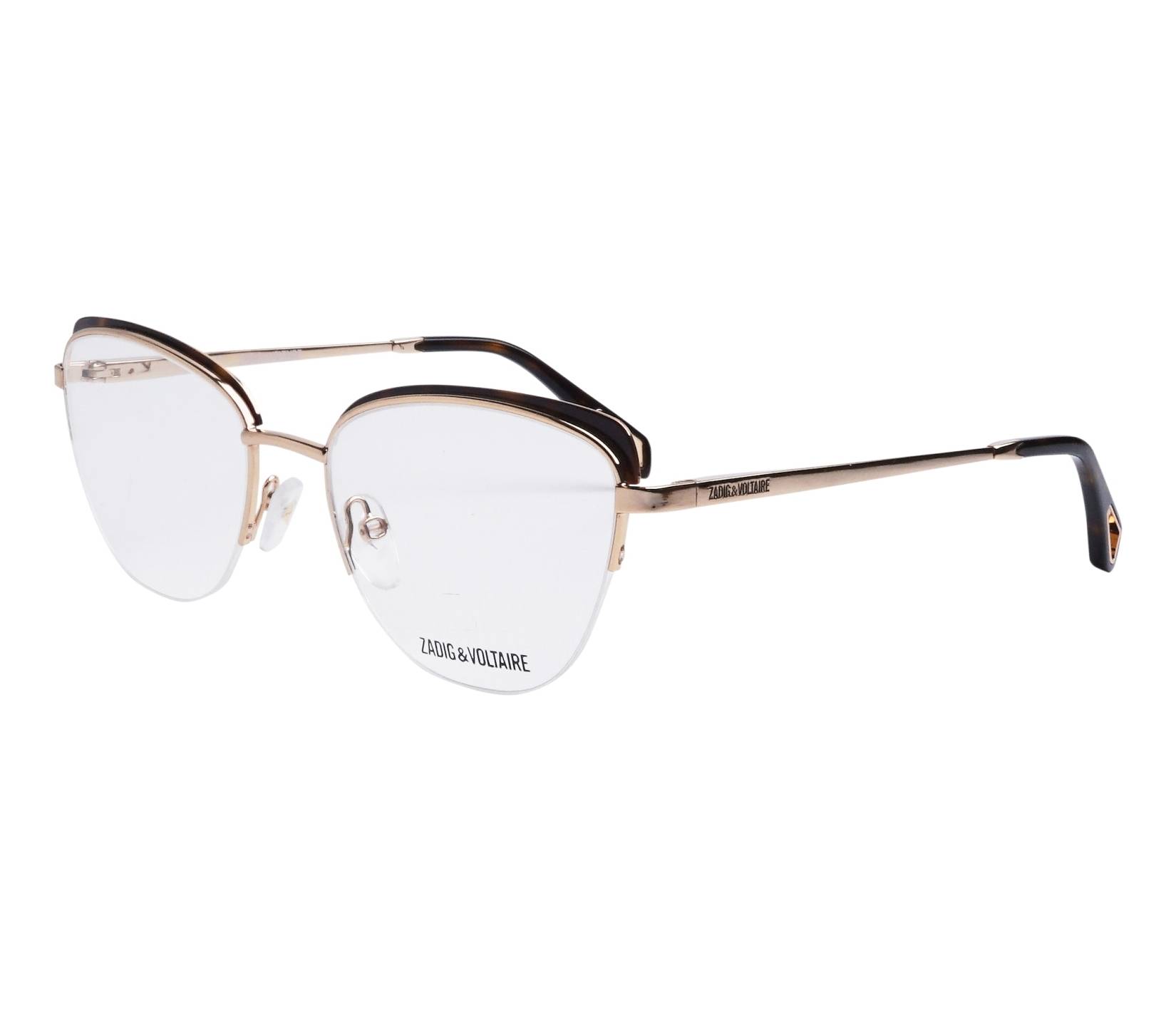 Zadig et Voltaire Brille VZV-314N 0H24 52 18 goldhavana - 