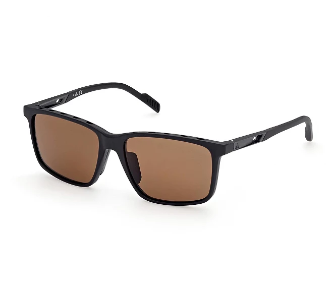 Adidas Sonnenbrillen SP0050-S 02E 57 16 schwarz