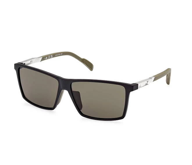 Adidas Sonnenbrillen SP0058-S 02N 60 13 schwarzstahlfarben