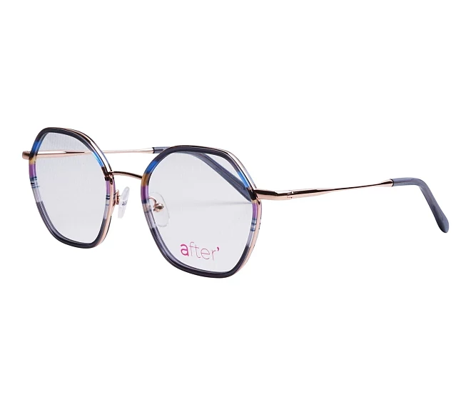 After Brille AF187 03 50 19 blauroségold