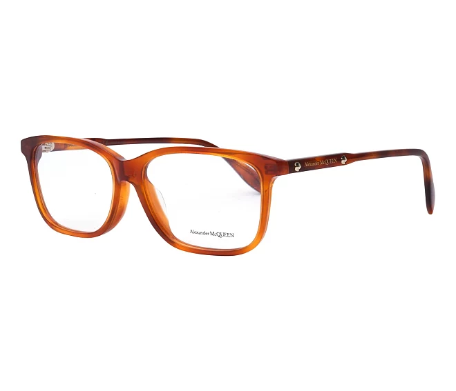 Alexander McQueen Brille AM-0216-OA 003 54 14 braunbraun