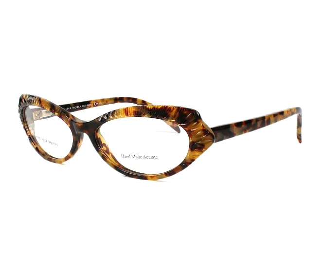 Alexander McQueen Brille AMQ-4199 YHA 53 15 havana