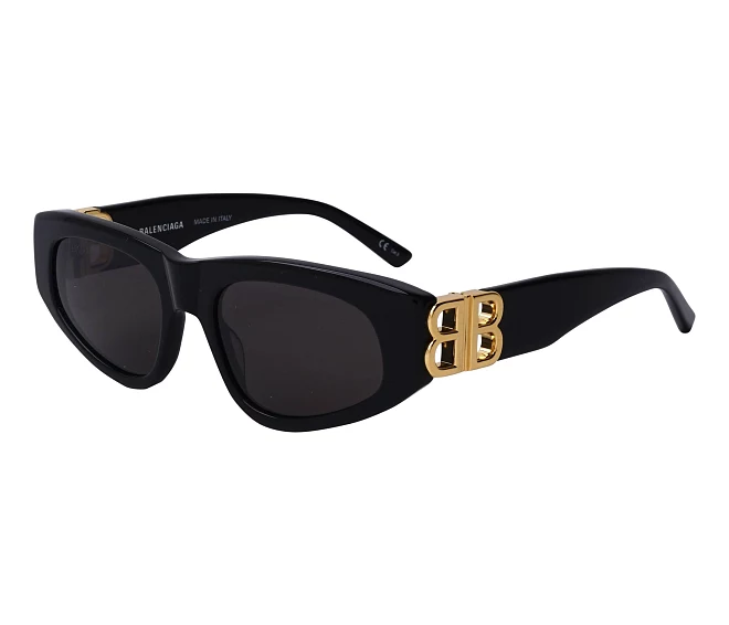 Balenciaga Sonnenbrillen BB-0095-S 001 53 19 schwarzgold
