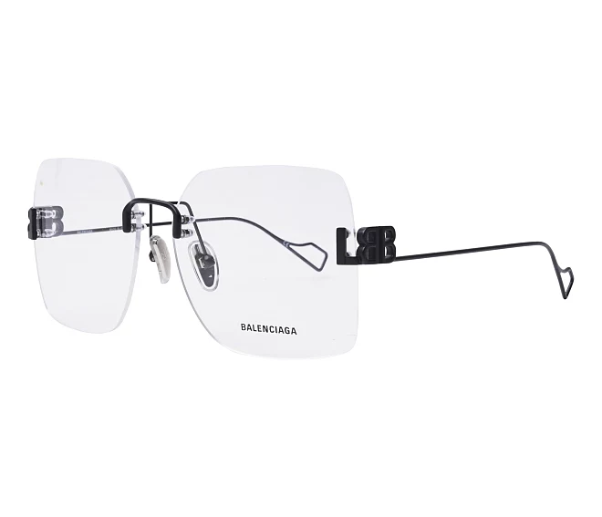 Balenciaga Brille BB0113O 001 60 15 schwarz