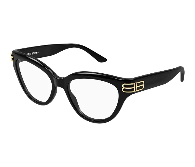 Balenciaga Brille BB0436O 001 55 18 schwarz