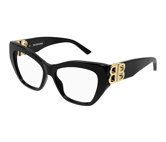 Balenciaga Brille BB0312O 001 53 15 schwarz