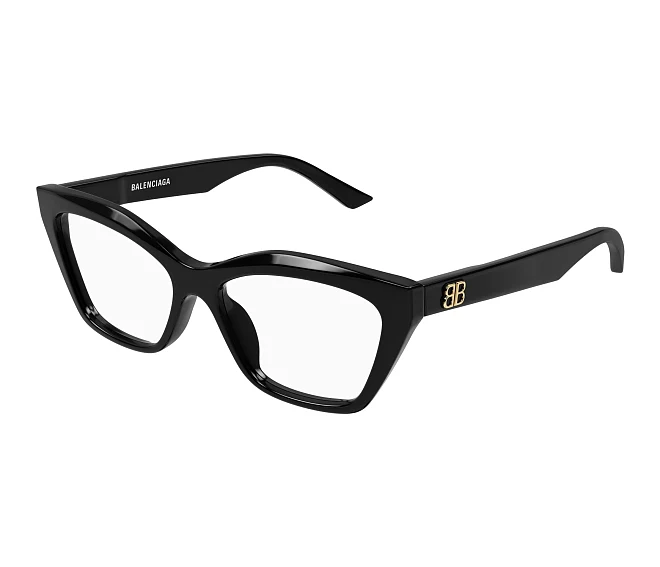 Balenciaga Brille BB0342O 005 55 16 schwarz
