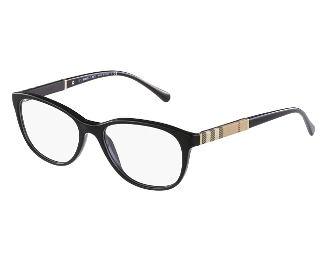 Burberry Brille BE-2172 3001 52 16 schwarzbeige