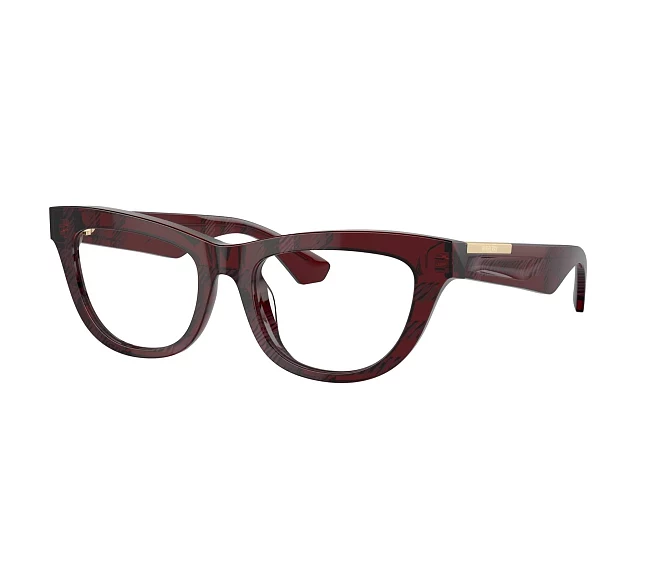 Burberry Brille BE2406U 4115 52 18 rot