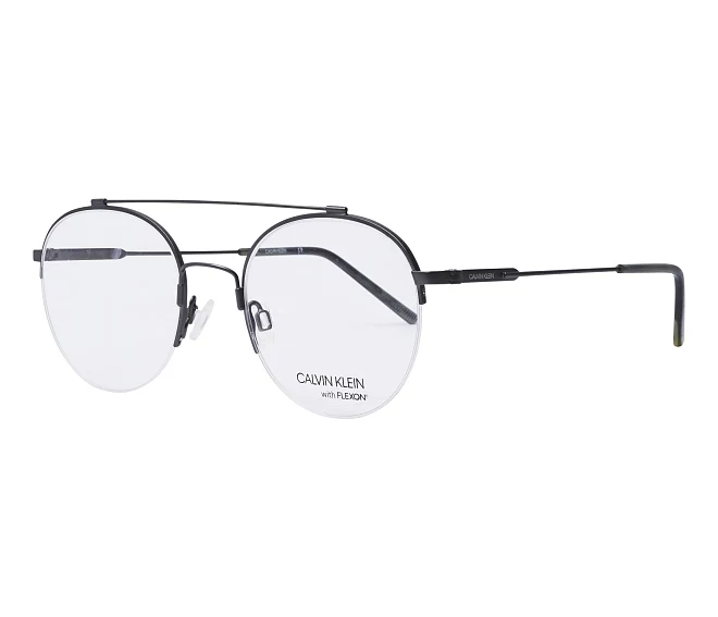 Calvin Klein Brille CK19144F 008 50 20 anthrazitfarbigkhaki
