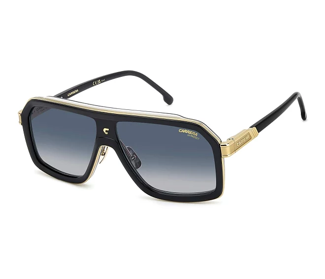 Carrera Sonnenbrillen CA-1053-S-TI 80S/8 60 12 schwarzweiß