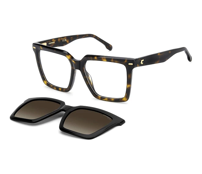 Carrera Brille CA-3080-C WR7/LA 54 17 schwarzweiß