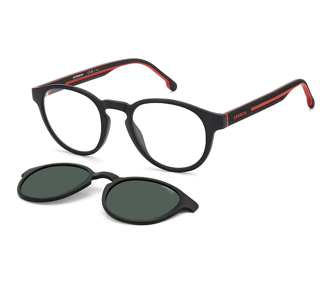 Carrera Brille CA-8066-CS OITUC 50 21 schwarzrot