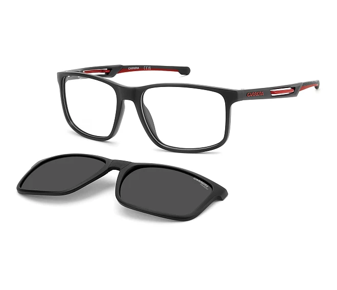 Carrera Brille CA-8933-C BLX/M9 56 17 schwarzrot