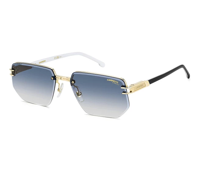 Carrera Sonnenbrillen CARRERA-1070-S 80S/08 60 17 schwarzweiß