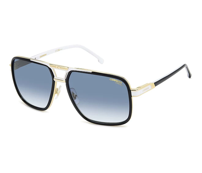 Carrera Sonnenbrillen CARRERA-1071-S 80S/08 61 16 schwarzweiß