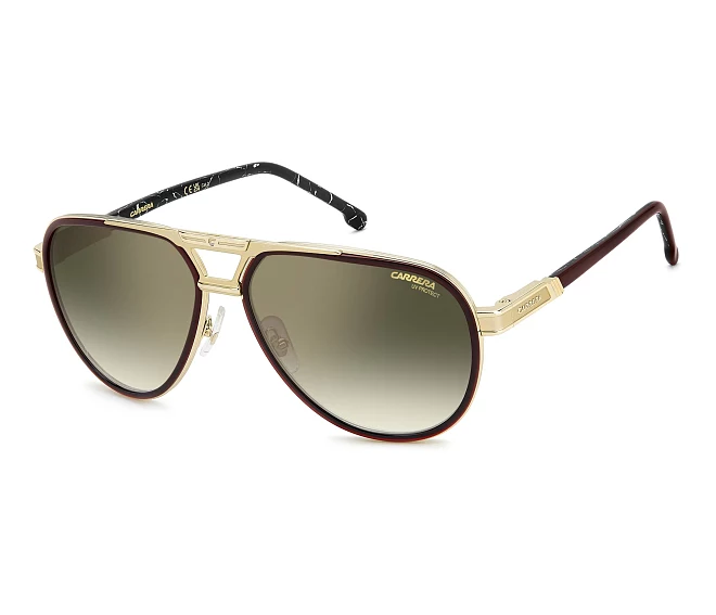 Carrera Sonnenbrillen CARRERA-1076-S OIT/D6 61 15 schwarzrot