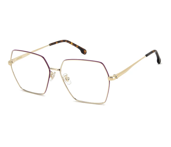 Carrera Brille CARRERA-3061 VO1 58 15 goldpflaumenfarben