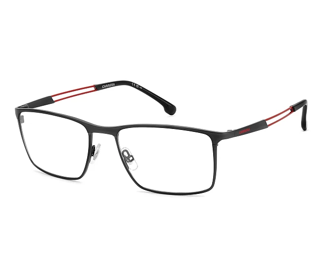 Carrera Brille CARRERA-8898 BLX 55 18 schwarzrot