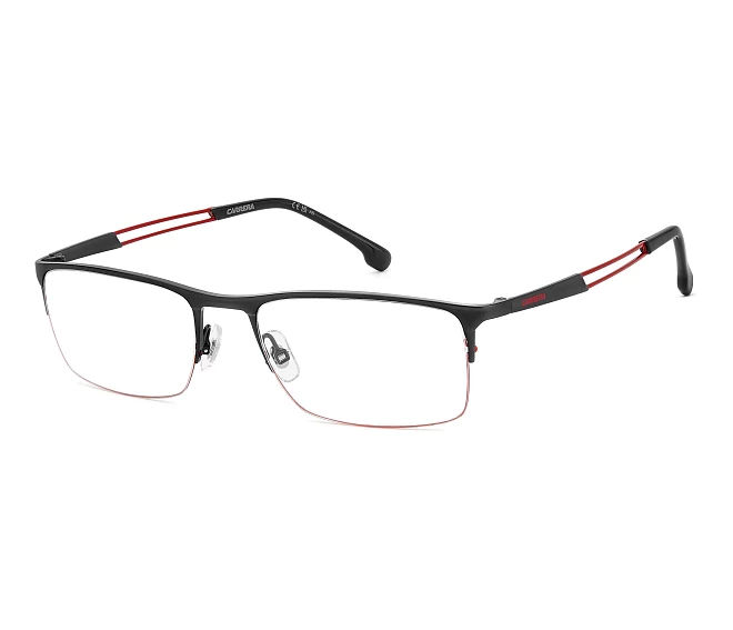 Carrera Brille CARRERA-8899 BLX 55 19 schwarzrot