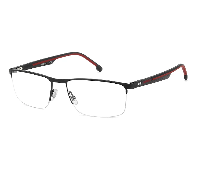 Carrera Brille CARRERA-8926 BLX 57 18 schwarzrot