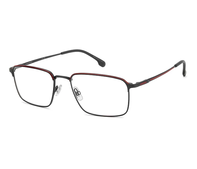 Carrera Brille CARRERA-8927 BLX 56 18 schwarzrot