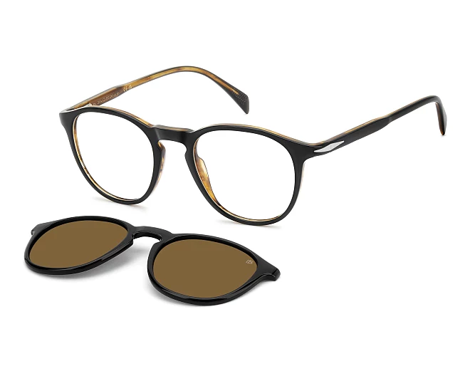David Beckham Brille DB-1018-C 05K/SP 50 20 schwarzbraun