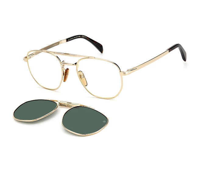 David Beckham Brille DB-1082-G-CS 06J/UC 52 20 goldhavana