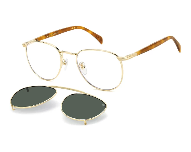 David Beckham Brille DB-1144-CS ONR 52 20 stahlfarbenbraun