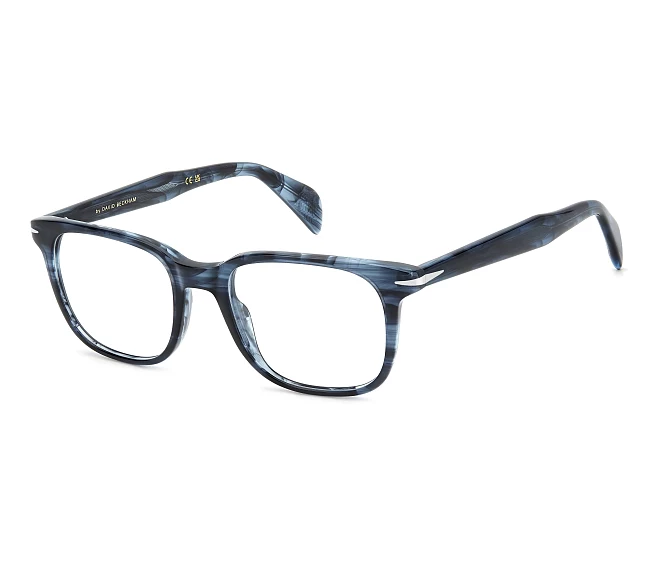 David Beckham Brille DB-1184 38I 52 19 blau