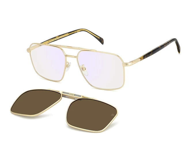 David Beckham Brille DB-1187-G-C 8SO 57 16 goldhavana