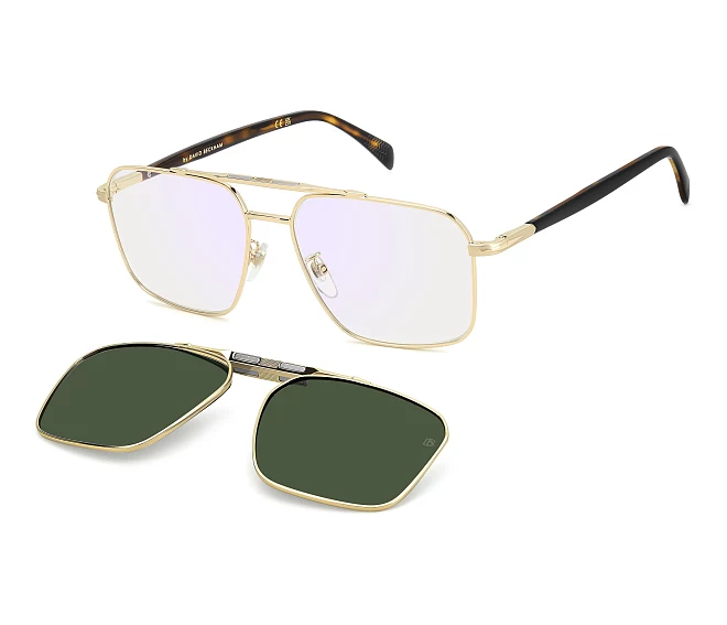 David Beckham Brille DB-1187-G-C J5G/UC 57 16 gold