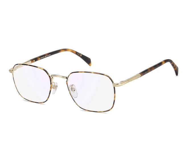 David Beckham Brille DB-1204 06J 52 20 goldhavana