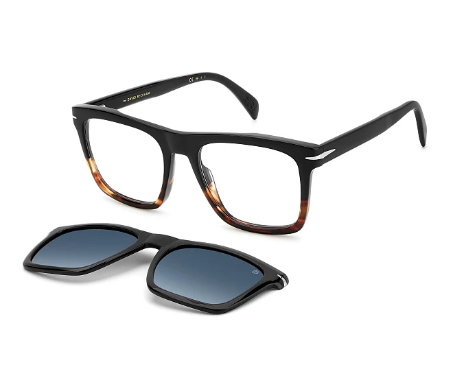 David Beckham Brille DB-7000-CS 37N/Z7 53 19 horn-schwarz