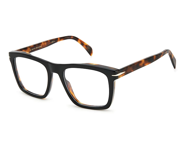 David Beckham Brille DB-7020 WR7 51 20 schwarzweiß