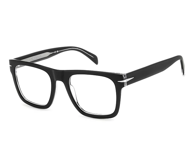 David Beckham Brille DB-7020-FLAT 7C5 51 21 schwarzkristall