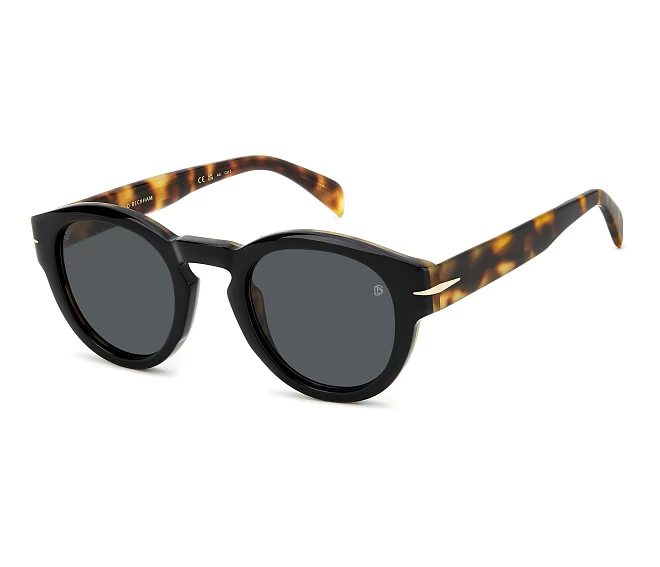 David Beckham Sonnenbrillen DB-7110-S WR7IR 49 25 schwarzweiß