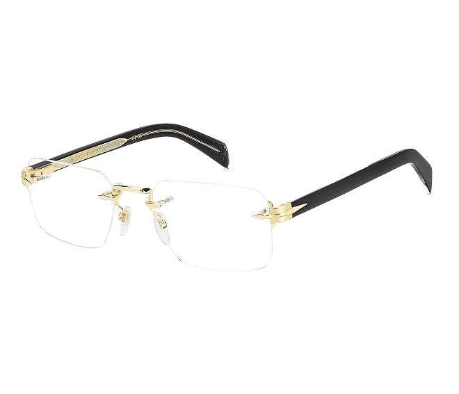 David Beckham Brille DB-7116 RHL 54 20 goldschwarz