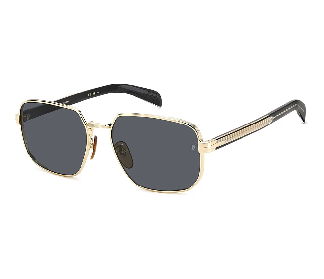 David Beckham Sonnenbrillen DB-7121-G-S RHL/IR 60 18 goldschwarz